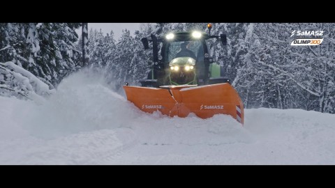 Pług odśnieżny OLIMP 300 / SaMASZ snow plow OLIMP 300 / Schneepflug OLIMP 300